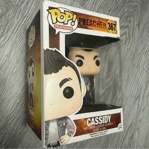 NIB Funko Pop TV Preacher 367 Cassidy AMC based off of Graphic Novel. Horror 17+